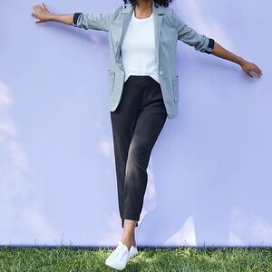 LOFT Pull On Slim Ankle Pant (S)